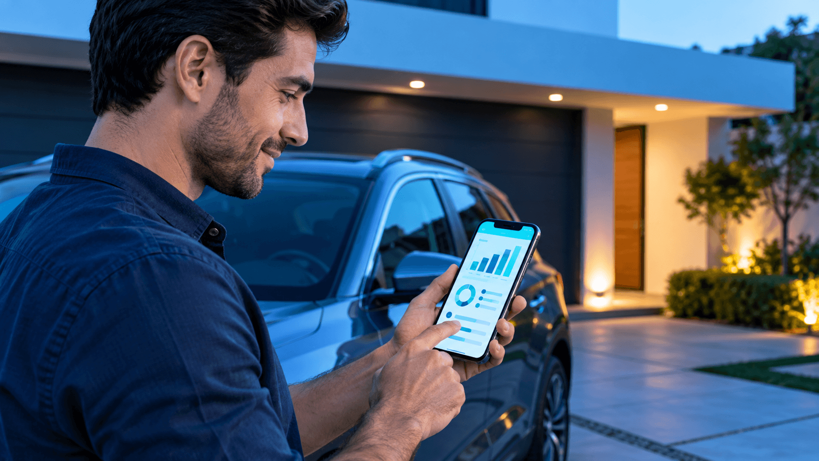 Estadísticas en la app Tracklink: así se usa tu carro