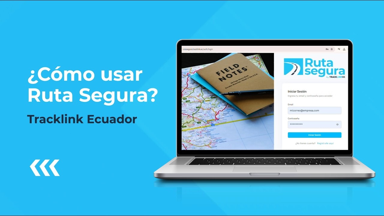 ¿Cómo usar Ruta Segura?| Tracklink Ecuado