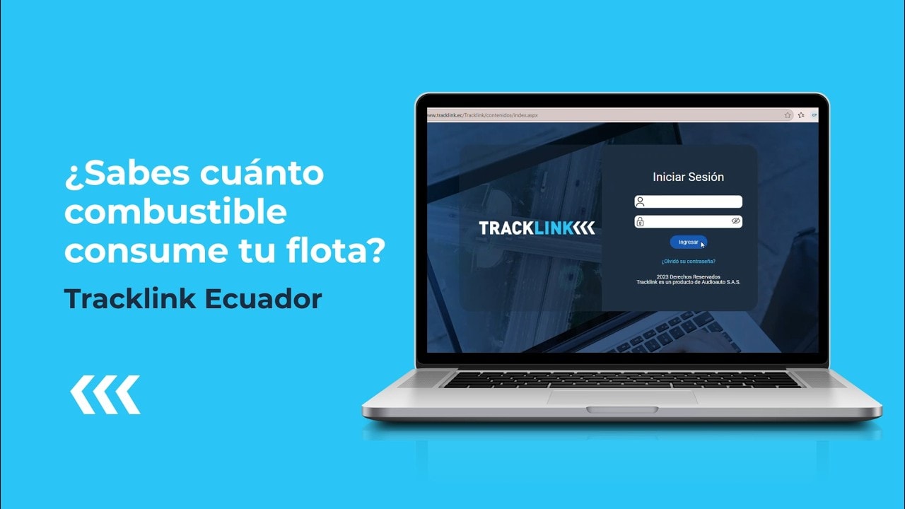 Control de combustible y rendimiento de tu flota | Tracklink Ecuador
